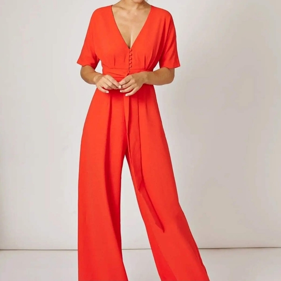 Coral Jumpsuit - Picture 2 of 11